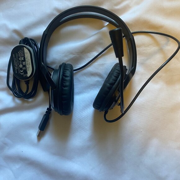 Microsoft LifeChat LX-3000 Digital USB Headset Headphones Microphone Model 1084 - Picture 4 of 7